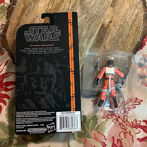 STAR WARS  The Black Series #04 BIGGS DARKLIGHTER 3.75” "13 Hasbro Set-of-2 NEW - Picture 2 of 10